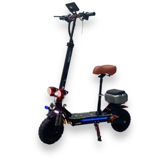 صورة سكوتر الوحش محركين العملاق 48V بطارية 20000AH